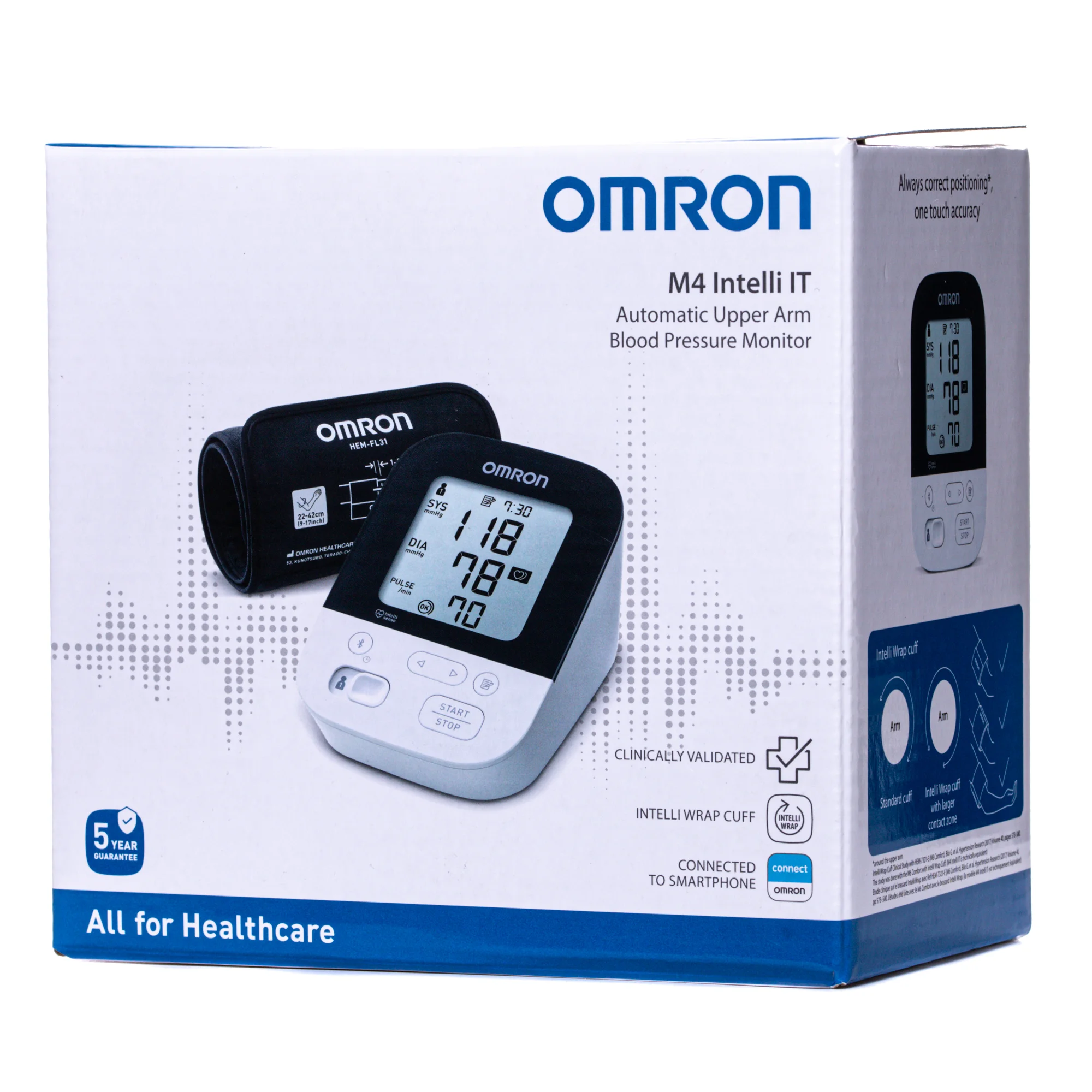 Тонометр автоматичний Omron (омрон) M4 Intelli IT на плече, 1 шт.