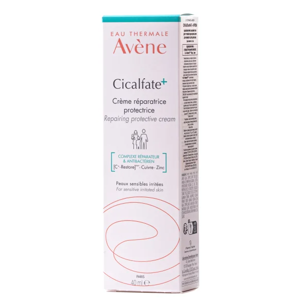 Крем для тела и лица Авен Сикальфат+ (Avene Cicalfate), 40 мл