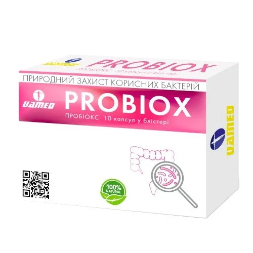 Пробиокс капсулы для нормализации микрофлоры кишечника, 10 шт.