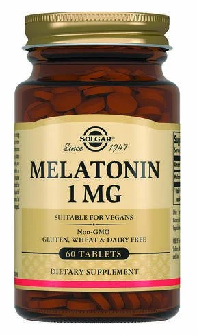 Солгар Мелатонін таблетки по 1 мг, 60 шт.