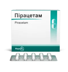Пирацетам-Фармак капсулы по 400 мг, 30 шт.