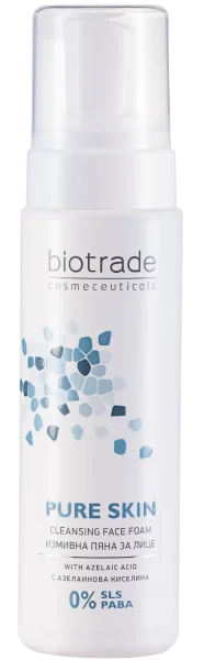 Очищающая пенка Биотрейд Пур Скин (Biotrade Pure Skin) с азелаиновой кислотой, 150 мл