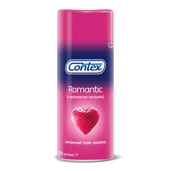 Гель-змазка Контекс Романтік (Contex Romantic) ароматизована, 100 мл