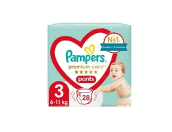 Підгузники-трусики Pampers (Памперс) Premium Care Pants міді (6-11кг), 28 шт.