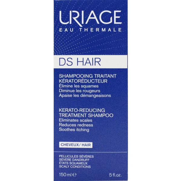 Шампунь для волос URIAGE (Урьяж) DS Hair лечебный кераторегулирующий, 150 мл