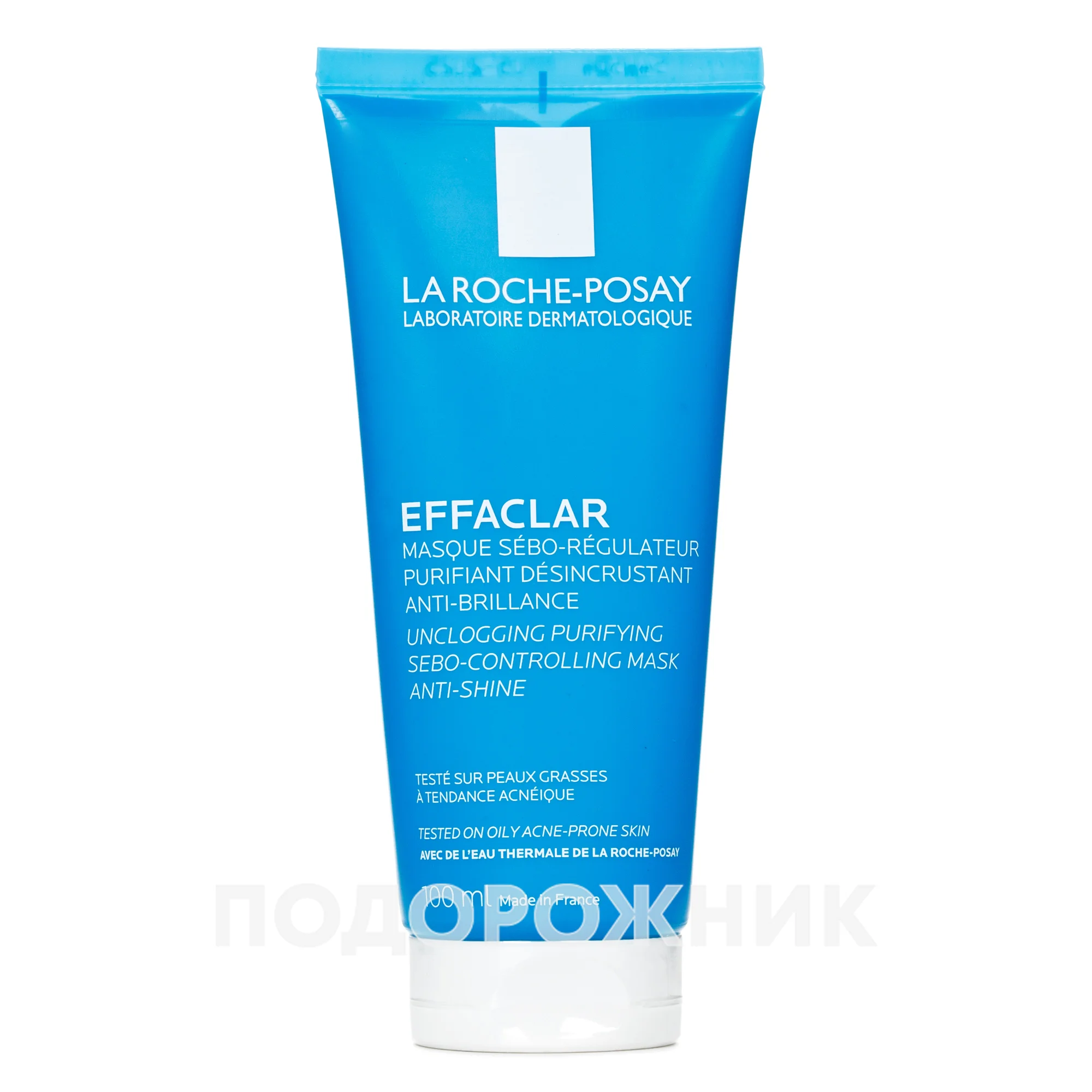 Маска очищуюча La Roche-Posay Effaclar (Ля Рош-Посе) себореголююча для жирної проблемної шкіри, 100 мл