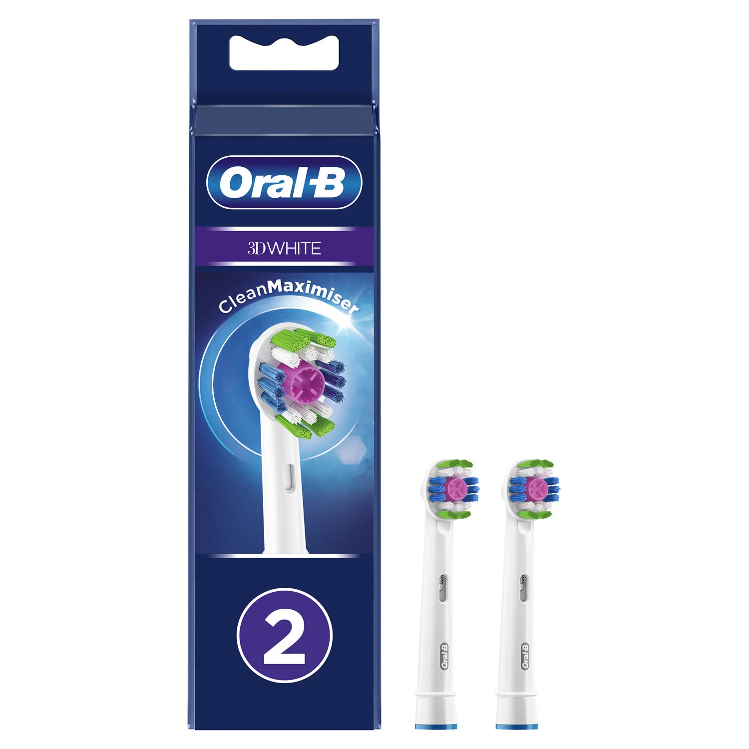 Насадка до електричної зубної щітки Oral-B (Орал-Б) 3D White EB25, 2 шт.