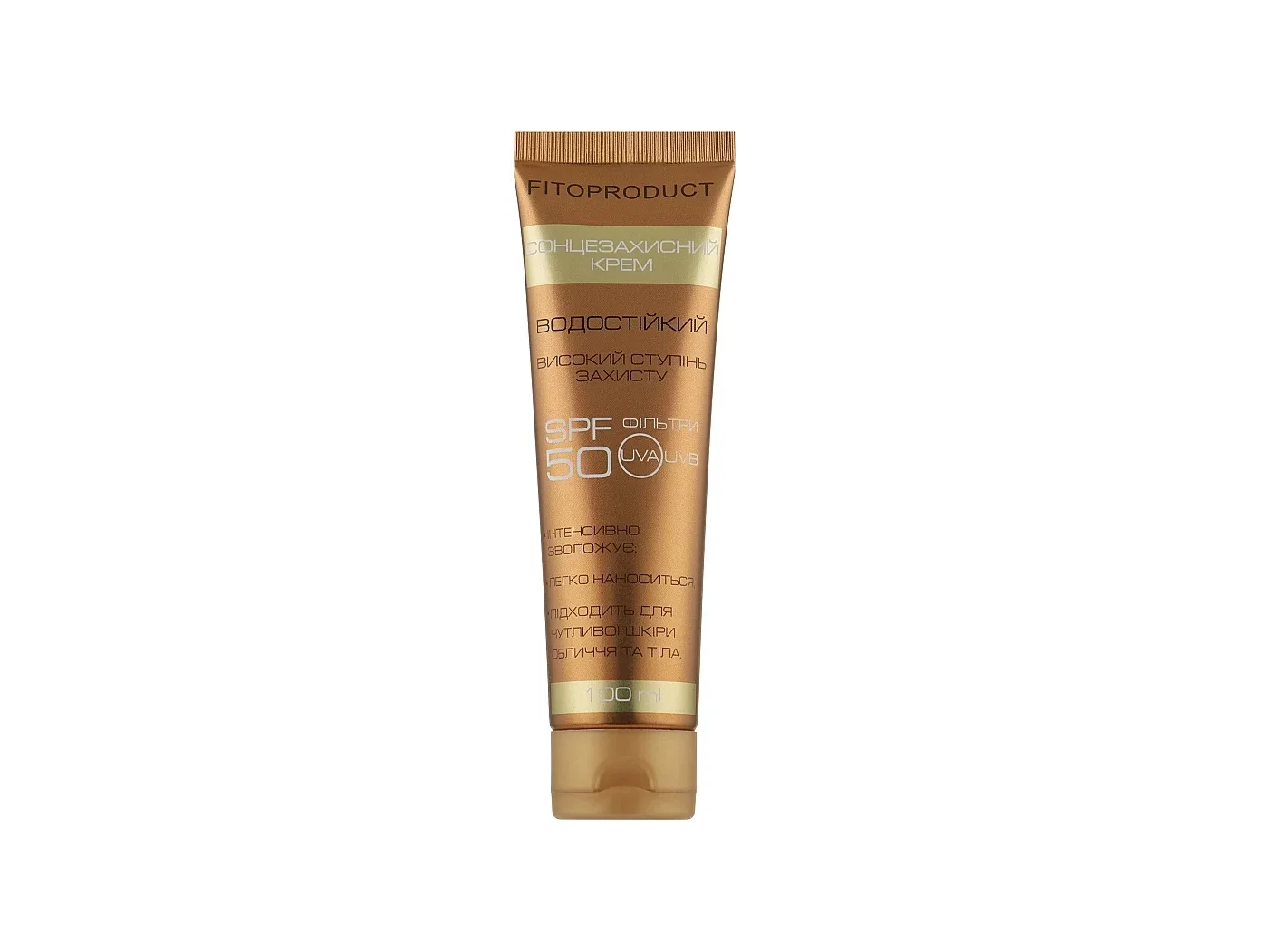 Сонцезахисний крем для обличчя і тіла FitoProduct (Фітопродукт) SPF50, 100 мл