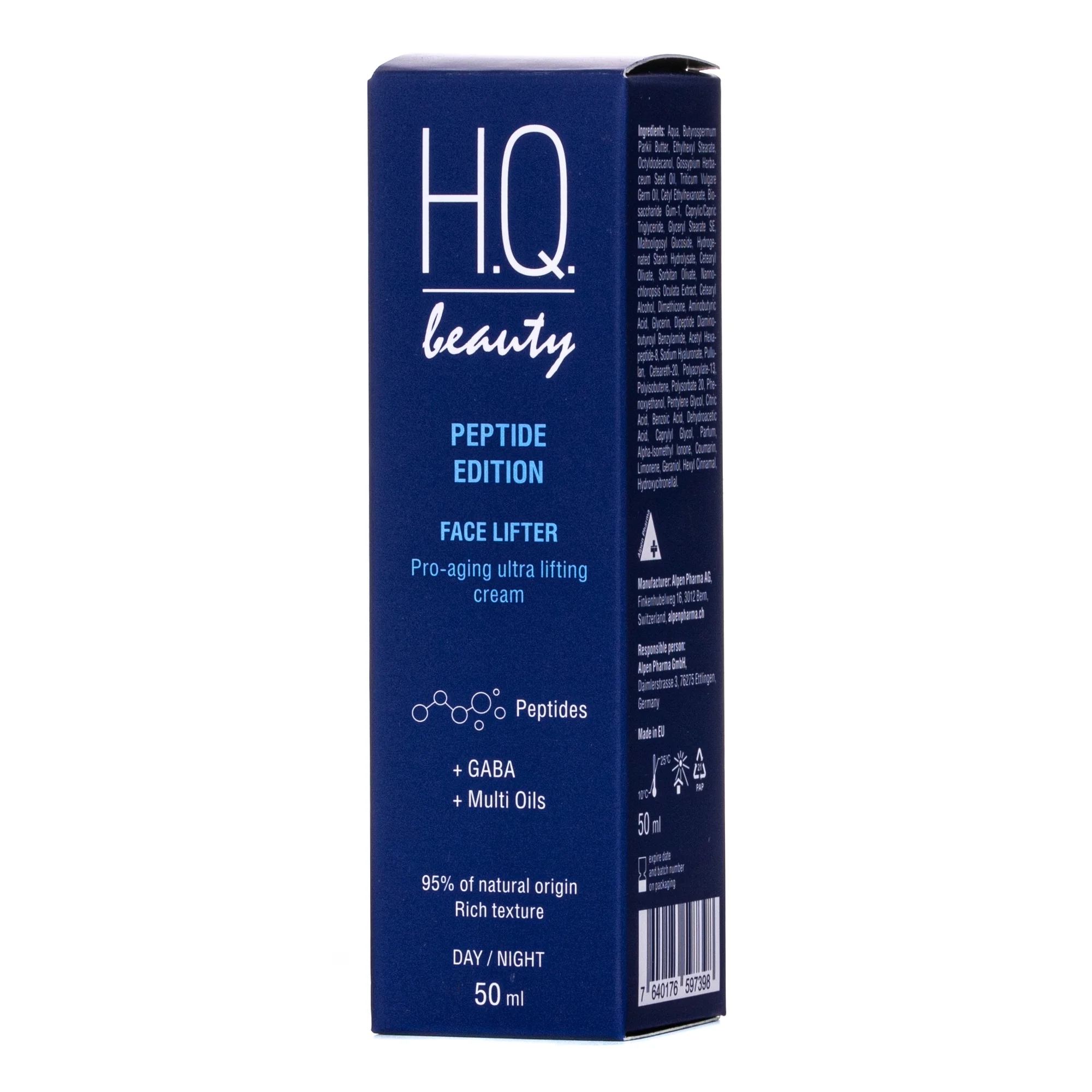 Крем для обличчя H.Q.Beauty (Аш Кью Бьюті) Peptide Edition про-віковий ультра-ліфтинг, 50 мл