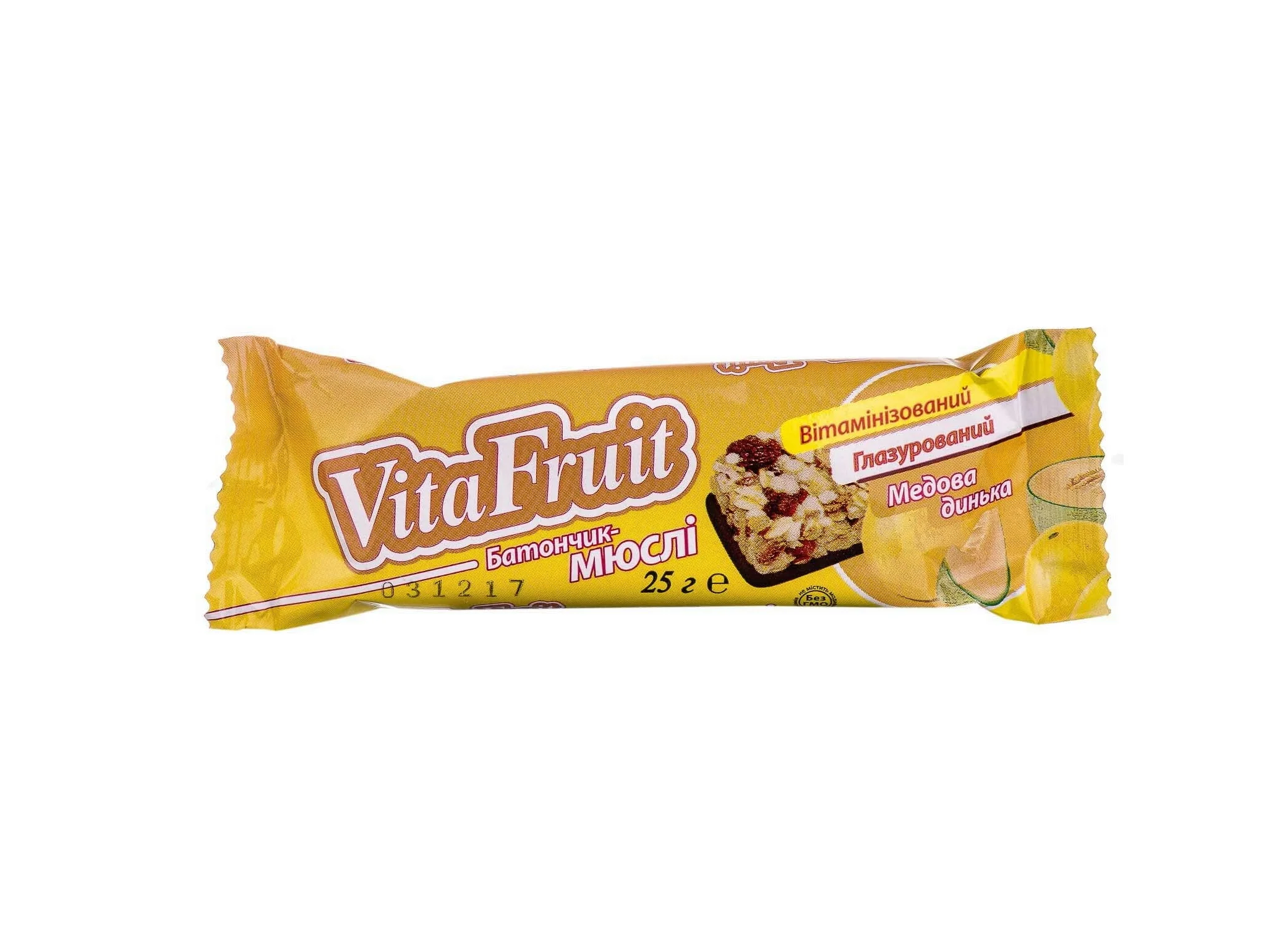 Батончик мюслі Vita Fruit медова динька, 25 г