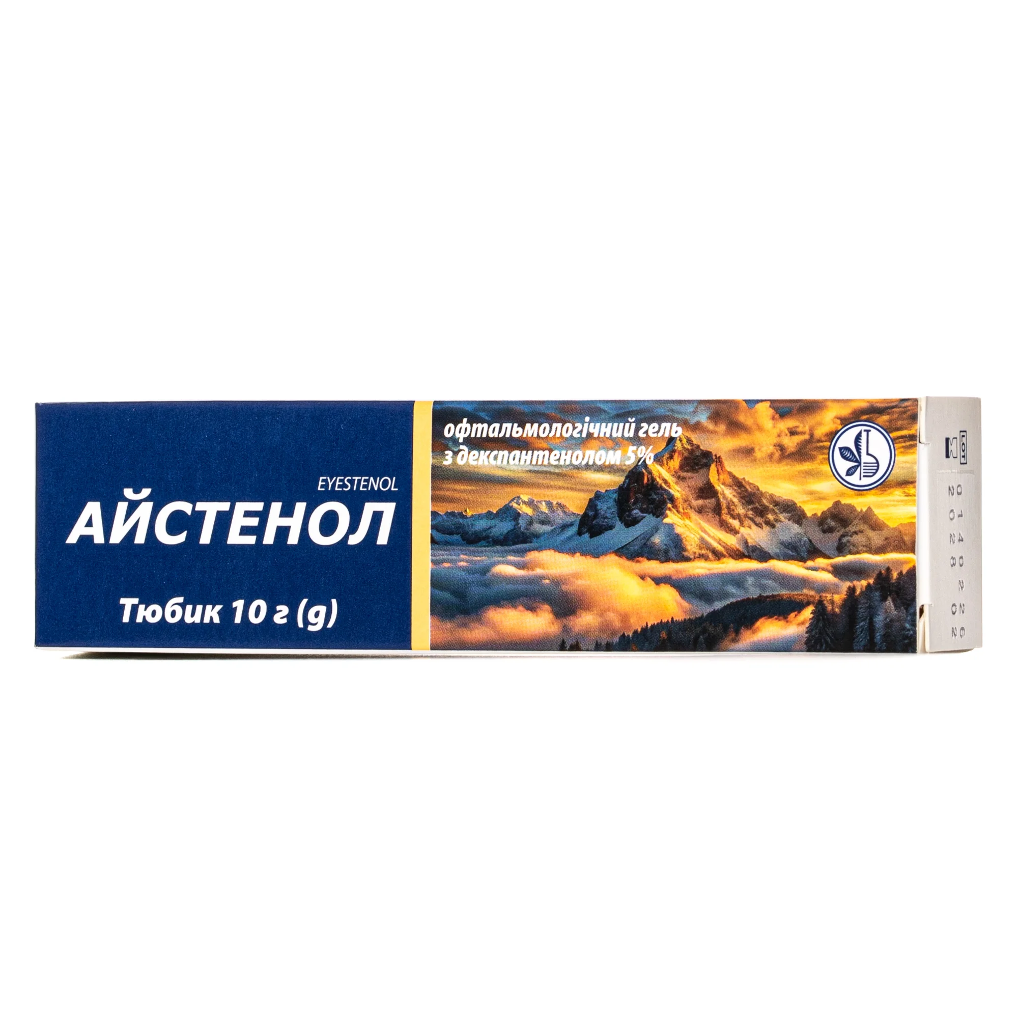 Айстенол офтальмологічний гель з декспантенолом 5%, 10 г