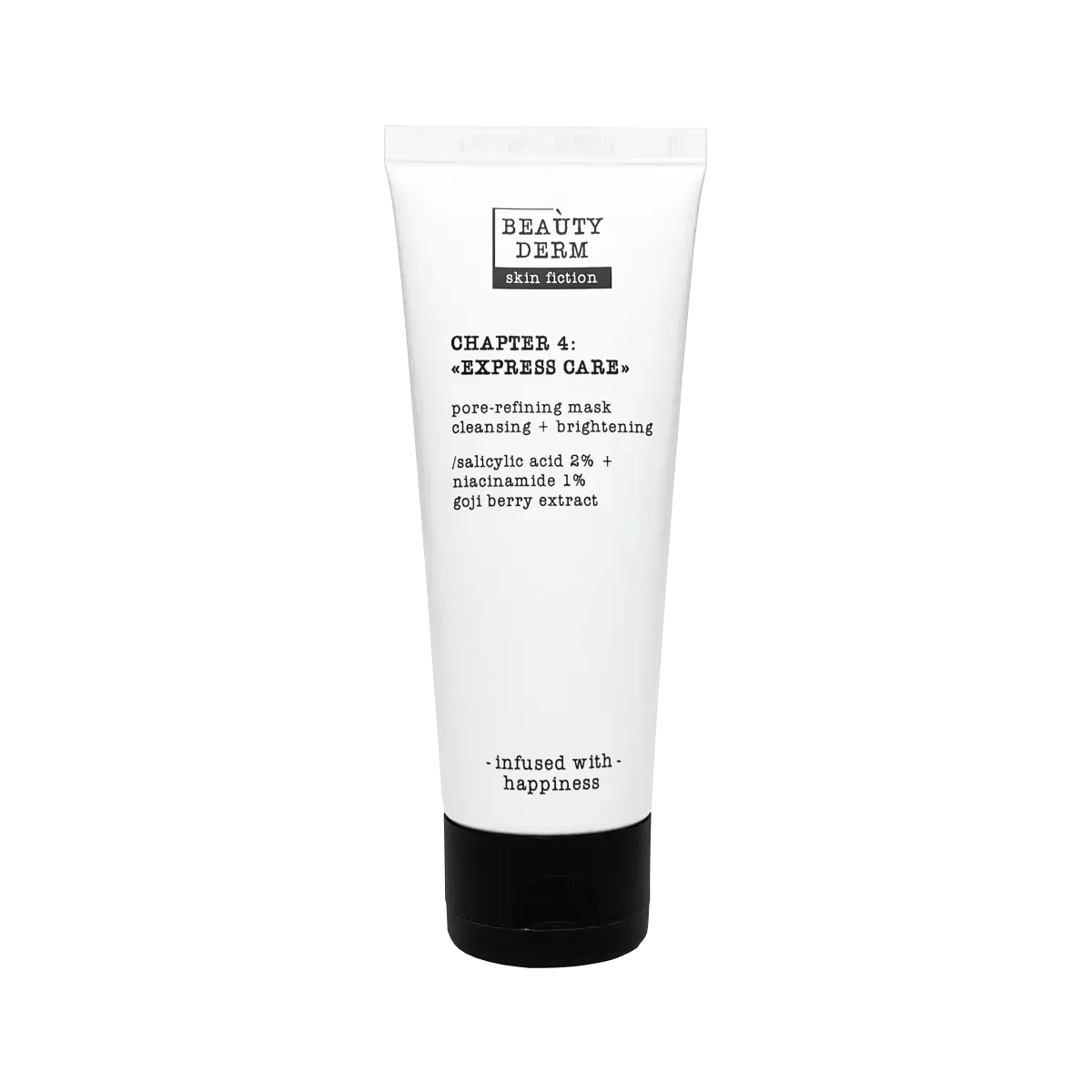 Маска для обличчя Beauty Derm (Б'ютіДерм) Skin Fiction для очищення пор з саліциловою кислотою та ягодами годжі, 75 мл