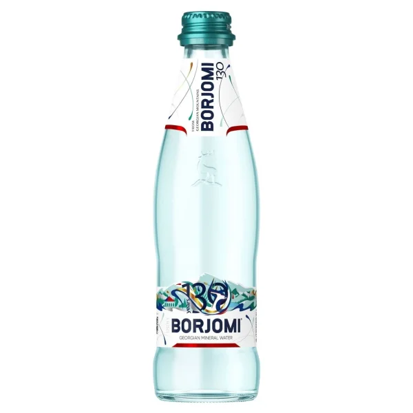 Вода Боржомі (Borjomi) скло, 0,33 л