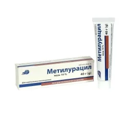 Метилурацил мазь 10% туба 40г №1