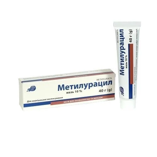 Метилурацил мазь 10% туба 40г №1