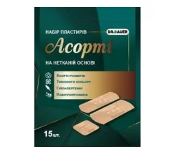 Набір пластирів Асорті Др.Баєр неткана основа №15