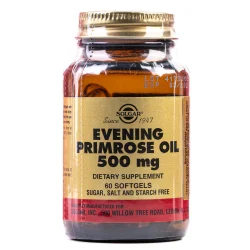 Солгар Олія Примули Вечірньої (Solgar Evening Primrose Oil) капсули по 500 мг, 60 шт.