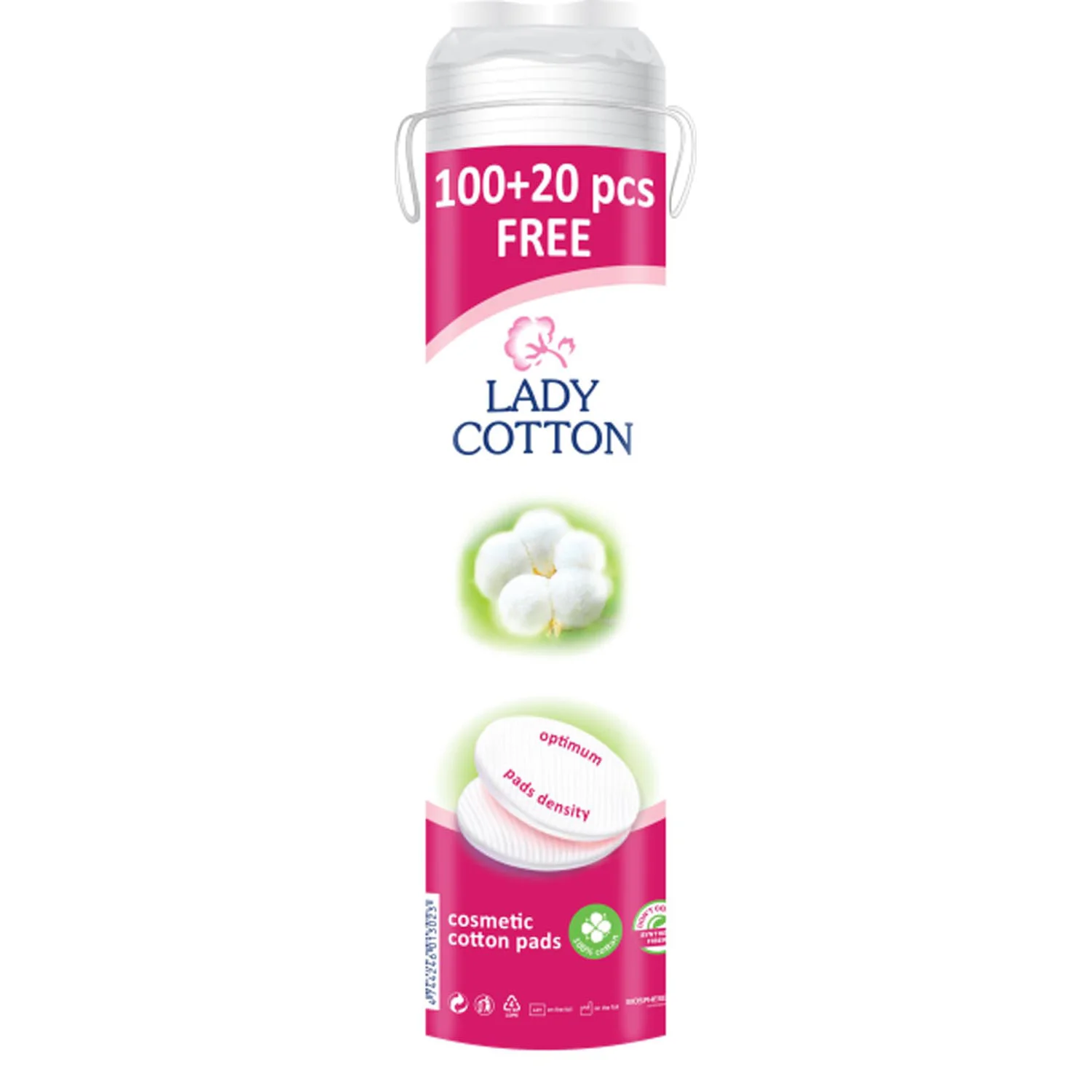 Ватні диски Леді Котон (Lady Cotton), 100 шт.