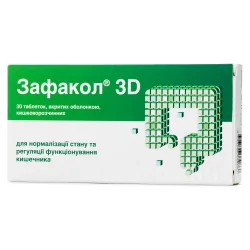 Зафакол 3D таблетки, 30 шт.