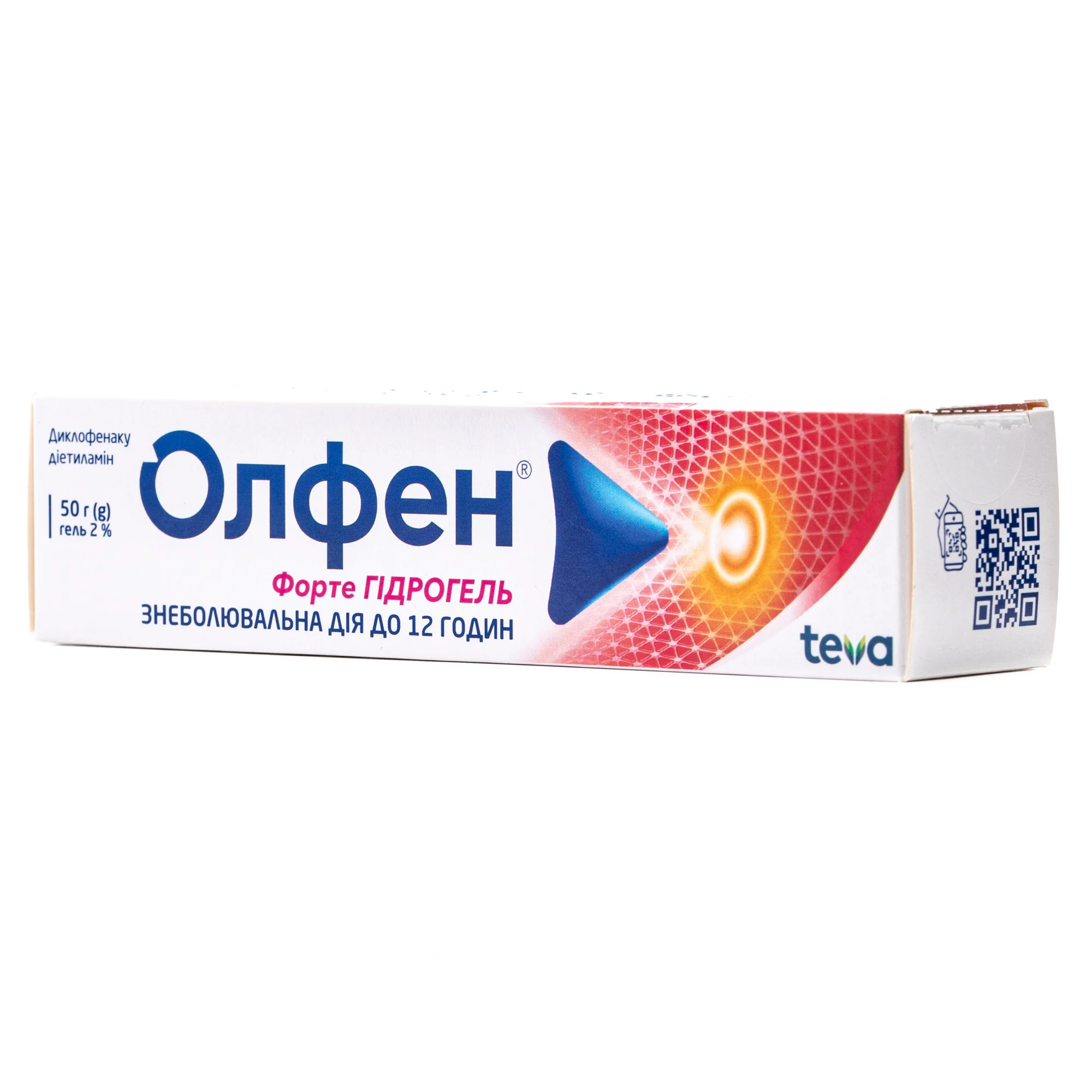 Олфен Форте гідрогель 2%, 50 г