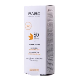Сонцезахисний суперфлюїд Babe Laboratorios(Бабе лабораторіос) SPF 50 для всіх типів шкіри 50 мл