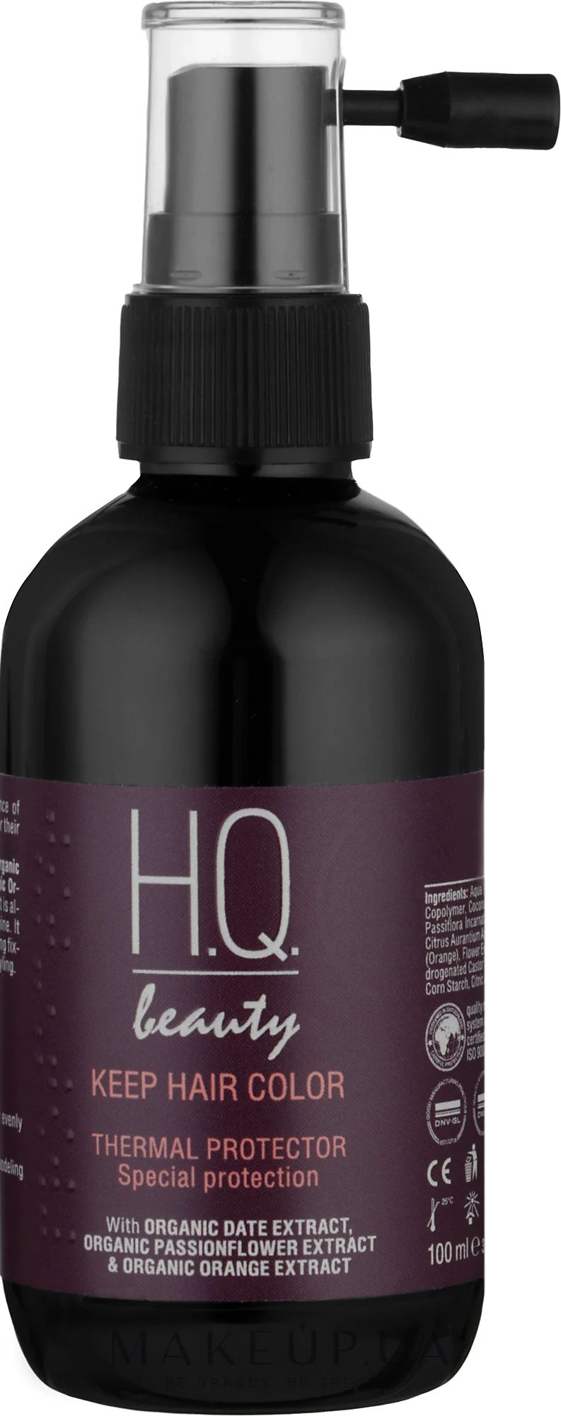 Спрей для волосся H.Q.Beauty (Аш Кью Б’юті) Keep Hair Color термозахисний, 100 мл