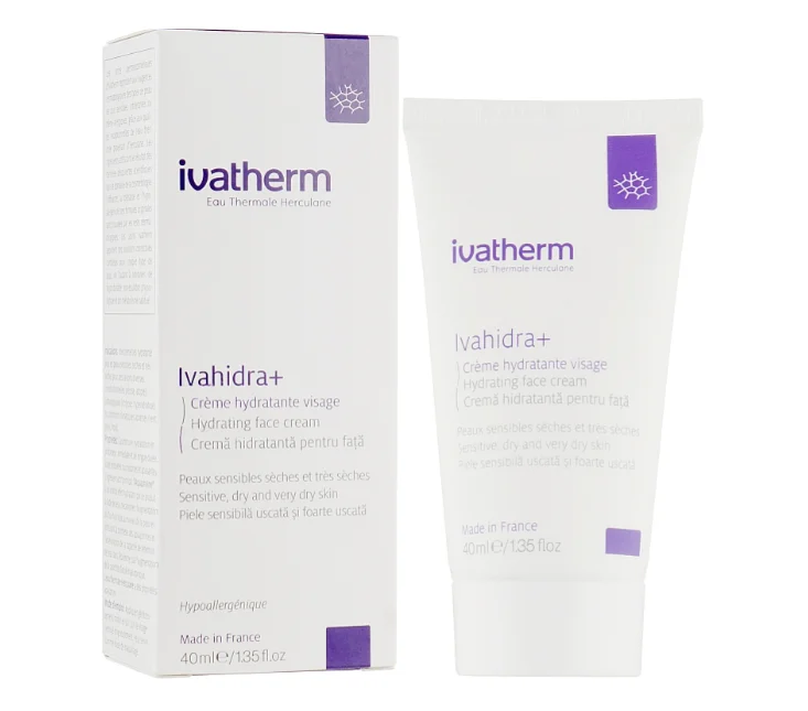 Крем для обличчя Ivatherm (Іватерм) Ivahidra+ зволожуючий, 40 мл