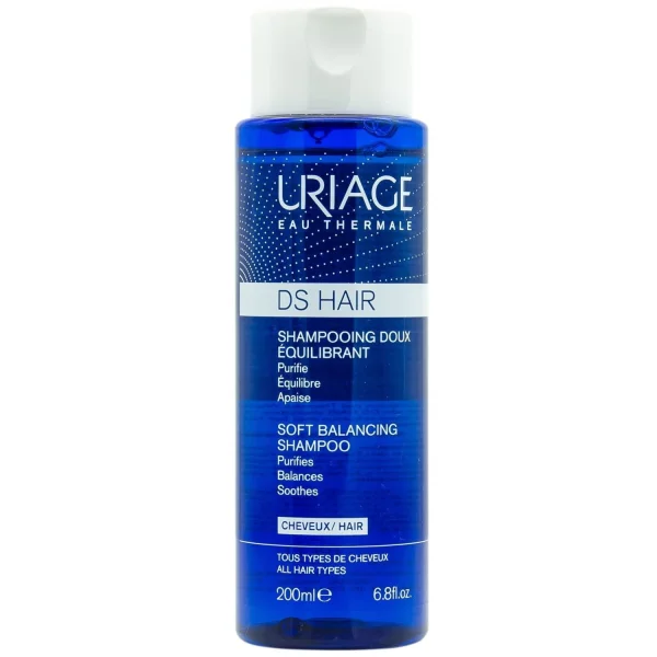 Шампунь для волос URIAGE (Урьяж) DS Hair мягкий балансирующий, 200 мл