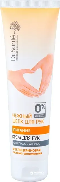 Крем для живлення рук Доктор Санте Ніжний шовк, 90 мл