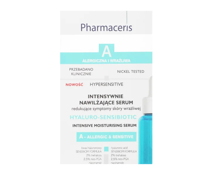 Сироватка для обличчя Pharmaceris (Фармацеріс) A Hyaluro- Sensibiotic інтенсивно зволожувальна, 30 мл