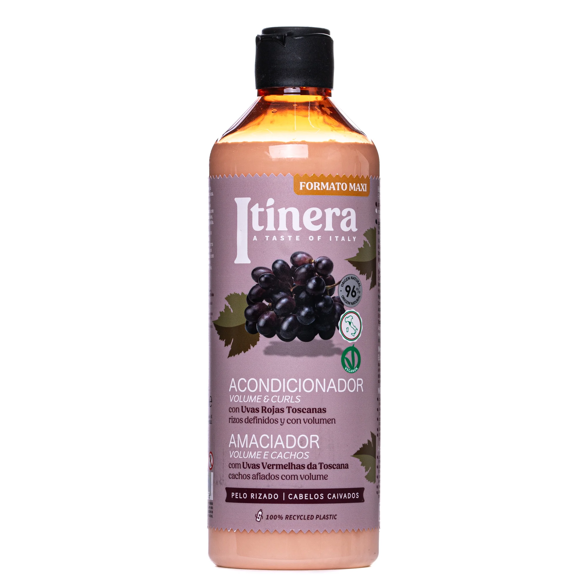 Кондиціонер для кучерів та блиску Itinera (Ітінера) з червоним виноградом, 370 мл